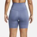 Nike One Womens High-Rise 7 Inch Bike Shorts Blue XL @ Rebel Active