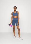 Nike One Womens High-Rise 7 Inch Bike Shorts Blue XL @ Rebel Active