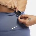 Nike One Womens High-Rise 7 Inch Bike Shorts Blue XL @ Rebel Active