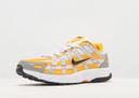 Nike P-6000 trainers in silver and sundial orange