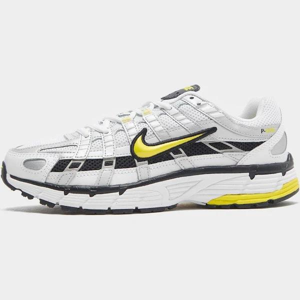 Nike P-6000 trainers in silver and sundial orange