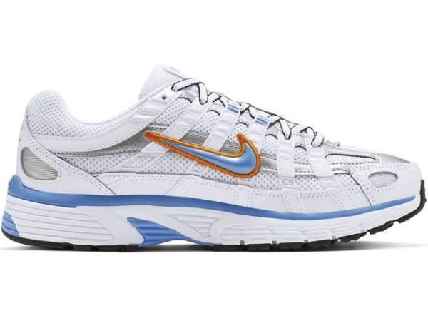 Nike P-6000 White University Blue (Women's)