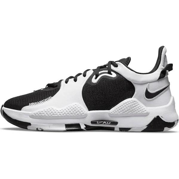 Nike PG 5 TB 'Black White' Sneakers | Grey | Men's Size 7