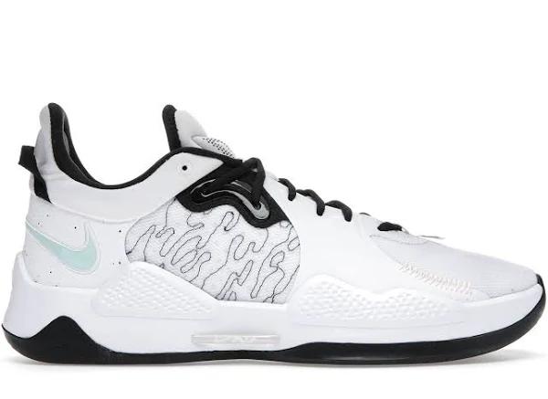 Nike PG 5 'White Black' Mens Sneakers - Size 11.0