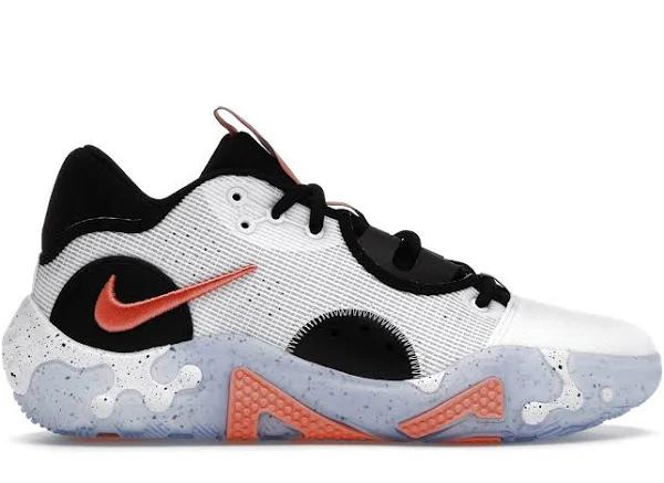 Nike PG 6 EP 'Fluoro' Sneakers | White | Men's Size 9.5