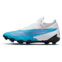 Nike Men's Phantom GX Academy DF FG/MG Baltic Blue/Pink Blast, 7