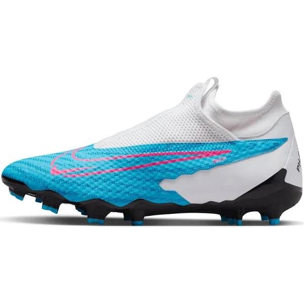 Nike Men's Phantom GX Academy DF FG/MG Baltic Blue/Pink Blast, 7