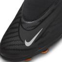 Nike Phantom GX Club DF FG Soccer Cleats, Men's, M4.5/W6, Black/White