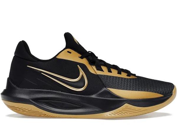 Nike Precision 6 Black Metallic Gold
