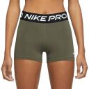 Nike Pro Women's 8cm (approx.) Shorts - 50% Recycled Polyester - Green