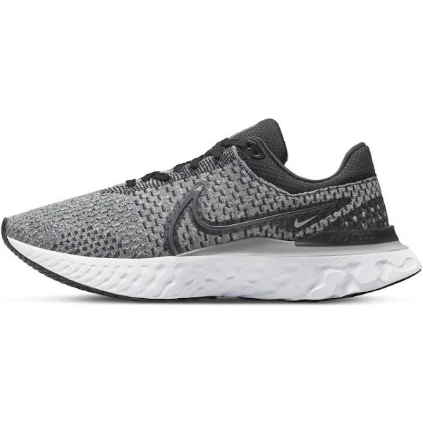Nike React Infinity Run FK 3 BLACK/DK Smoke Grey-Grey Fog DH5392-006 Men's