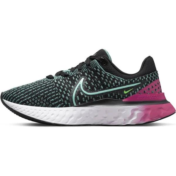 Nike React Infinity Run FK 3 Black/White-Multicolor DD3024-002 Women's
