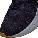Nike React Infinity Run FK 3 Shoes - Size 11.5 - Cave purple/mtlc Pewter