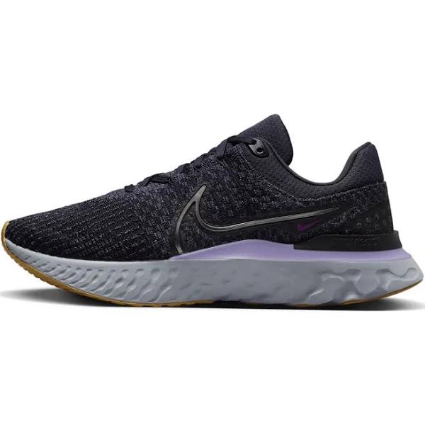 Nike React Infinity Run FK 3 Shoes - Size 11.5 - Cave purple/mtlc Pewter
