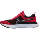 Nike React Infinity Run Flyknit 2 Bright Crimson White Black - Size 9.5 Men