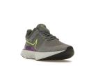 Nike React Infinity Run Flyknit 2 Grey Volt Wild Berry