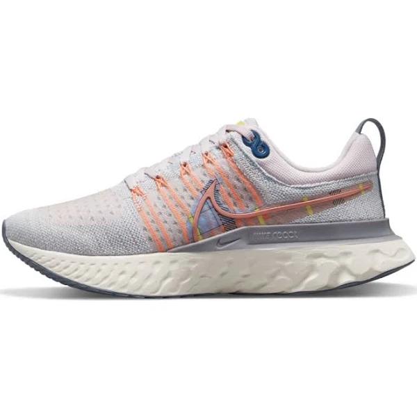 Nike React Infinity Run Flyknit 2 Premium Womens Running Shoes Pink US 8