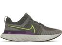 Nike React Infinity Run Flyknit 2 Volt Black