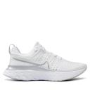 Nike React Infinity Run Flyknit 2 White Women's Running Shoes, Size: 6.5