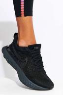 Nike React Infinity Run Flyknit 2 Women's Road Running Shoes - Black