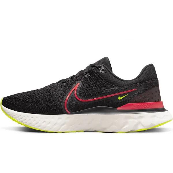 Nike React Infinity Run Flyknit 3 'Black Siren Red' | Men's Size 10.5