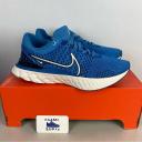 Nike React Infinity Run Flyknit 3 Men's Road Running Shoes - Blue