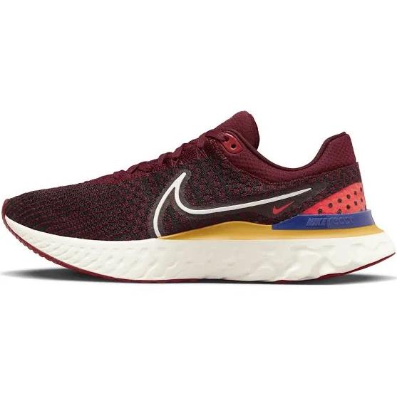 Nike React Infinity Run Flyknit 3 Men's Road Running Shoes - Red