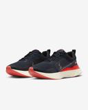 Nike React Infinity Run Flyknit 3 Mens Running Shoes Black/Crimson US 11