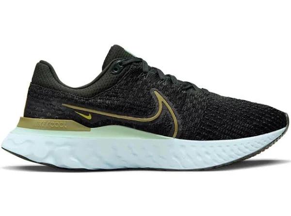 Nike React Infinity Run Flyknit 3 Night Forest Green Glacier Blue