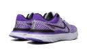 Nike React Infinity Run Flyknit 3 Psychic Purple Shoes - Size 8 - Pure Platinum/Black