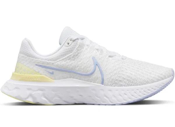 Nike React Infinity Run Flyknit 3 White Violet Citron Tint (Women's)