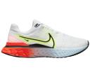 Nike React Infinity Run Flyknit 3 White Volt Bright Crimson (Women's)
