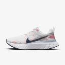 Nike React Infinity Run Flyknit 3 Womens Running Shoes White/Pink US 8.5