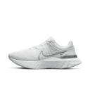 Nike React Infinity Run Flyknit 3 'White Metallic Silver' Sneakers | Women's Size 9.5
