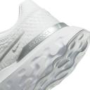 Nike React Infinity Run Flyknit 3 'White Metallic Silver' Sneakers | Women's Size 9.5