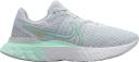 Nike React Infinity Run Flyknit 3 'White Metallic Silver' Sneakers | Women's Size 9.5