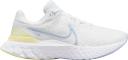 Nike React Infinity Run Flyknit 3 'White Metallic Silver' Sneakers | Women's Size 9.5
