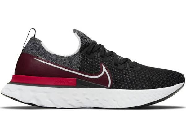 Nike React Infinity Run Flyknit Black University Red