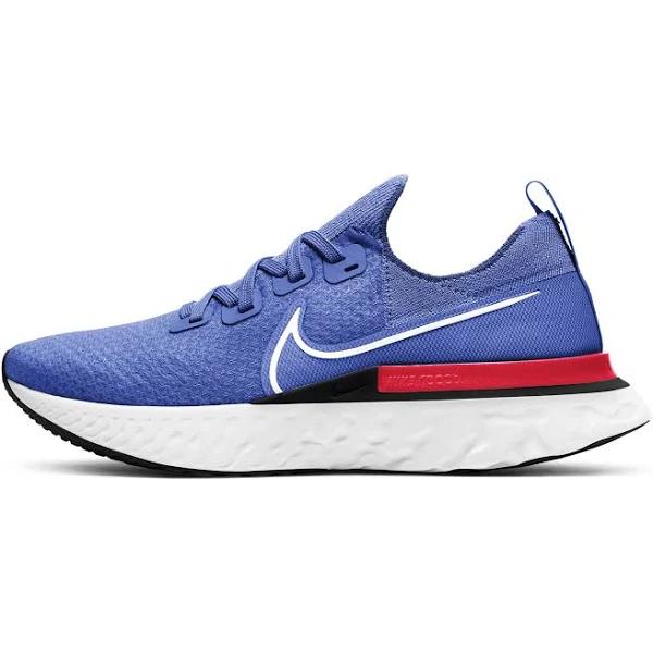 Nike React Infinity Run Flyknit Racer Blue Crimson
