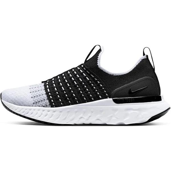 Nike React Phantom Run Flyknit 2 Black White (Women's)
