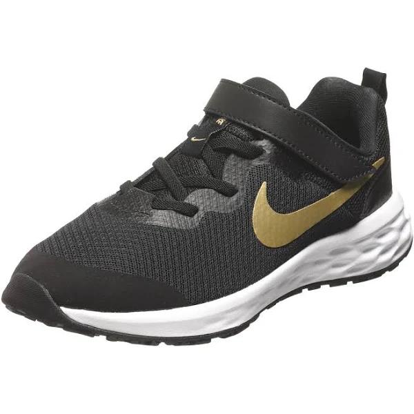 Nike Revolution 6 Younger Kids' Shoes - Black