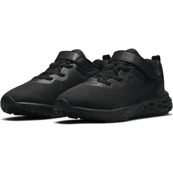 Nike Revolution 6 Younger Kids' Shoes - Black