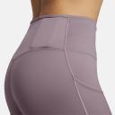 Nike Running Go Mid-Rise Tights - Purple Smoke/Black