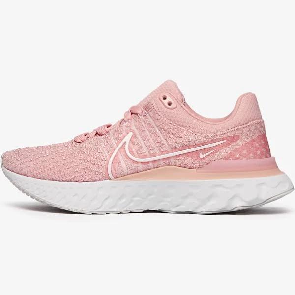 Nike Running React Infinity Run 3 Flyknit Trainers in Pink