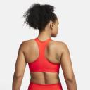 Nike Running Swoosh Sports Bra - Picante Red/White - XL
