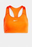 Nike Running Swoosh Sports Bra - Picante Red/White - XL