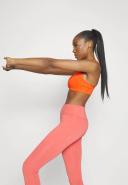 Nike Running Swoosh Sports Bra - Picante Red/White - XL