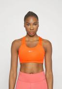 Nike Running Swoosh Sports Bra - Picante Red/White - XL