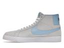 Nike SB Blazer Mid Soft Grey Baby Blue