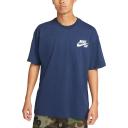 Nike SB Logo Skate T-Shirt Midnight Blue XL